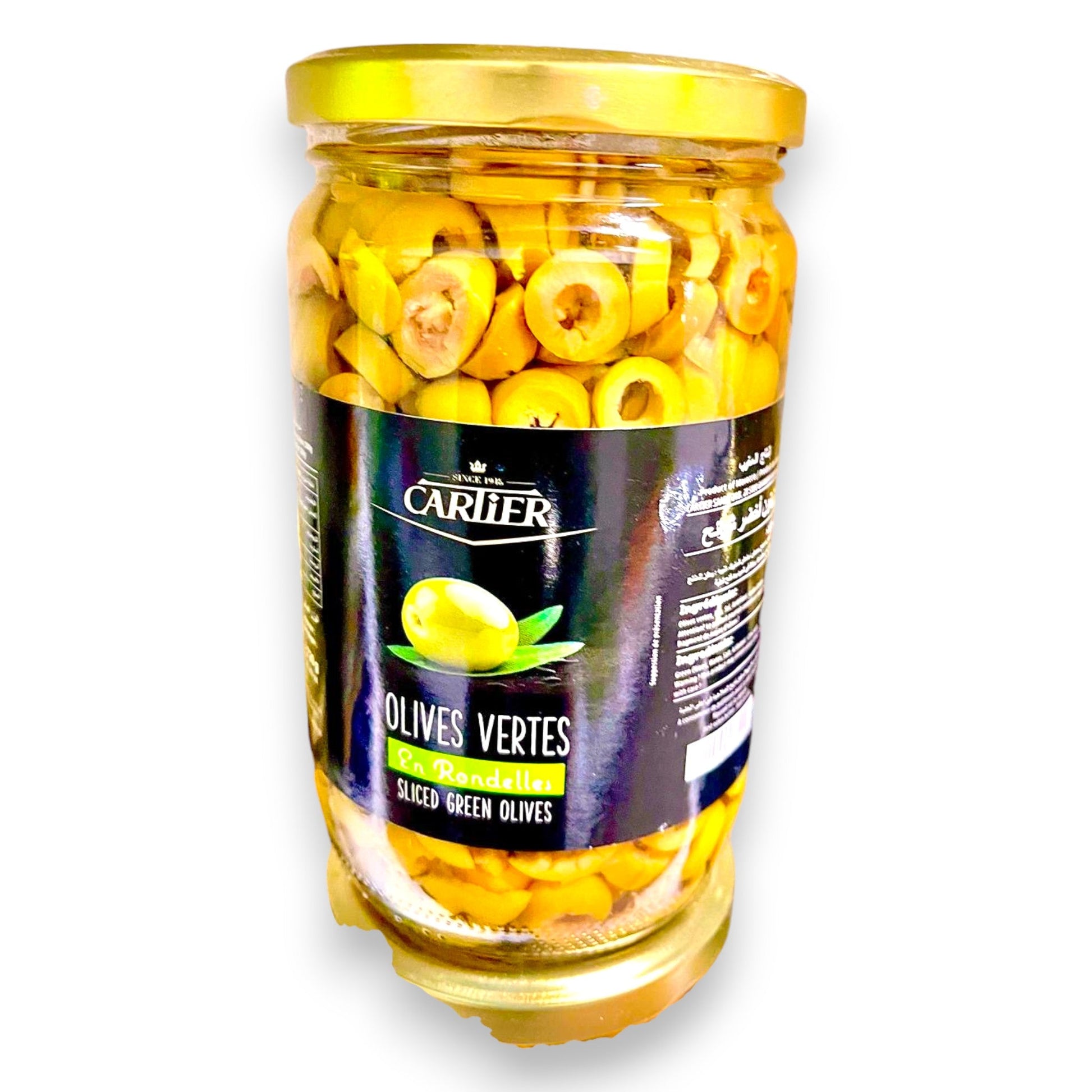 Cartier - Olives Vertes en Rondelles - 720g