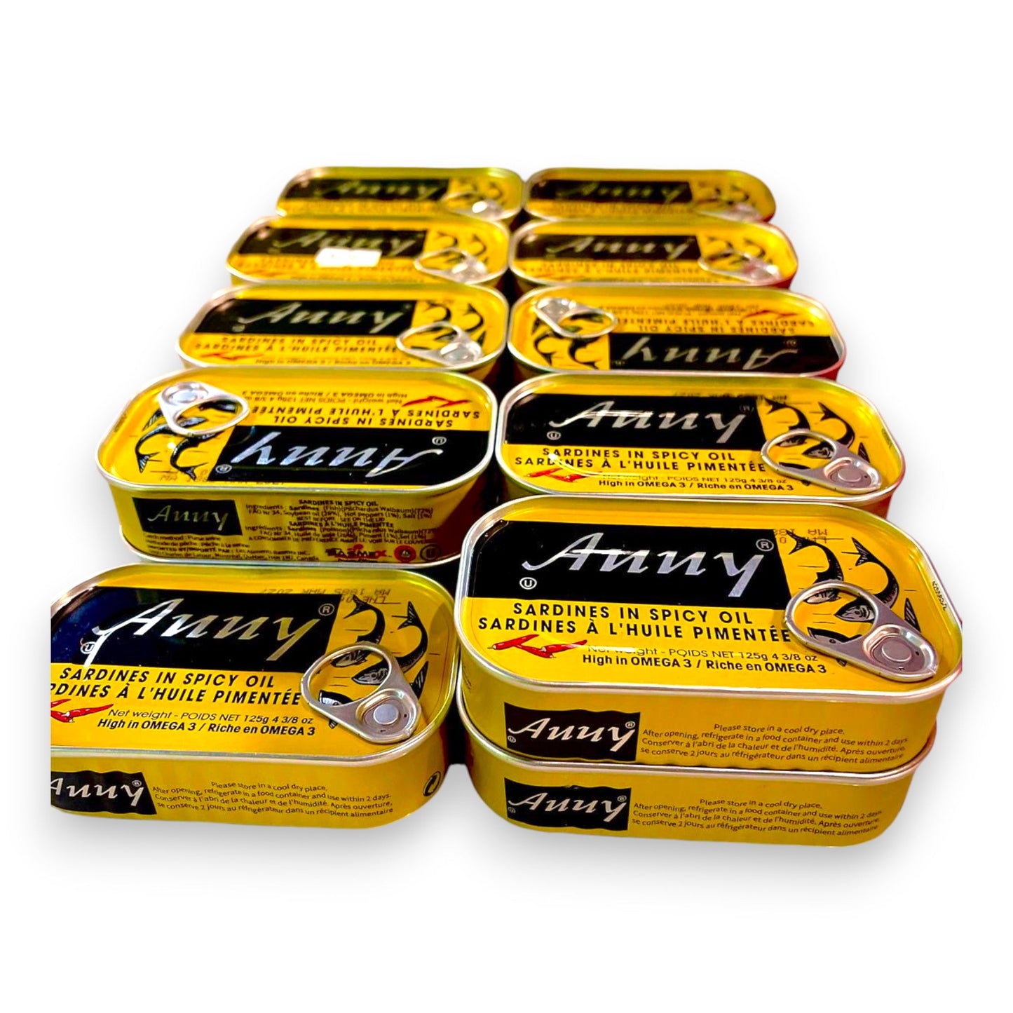 Anny - Sardines à l'huile pimentée - 125g